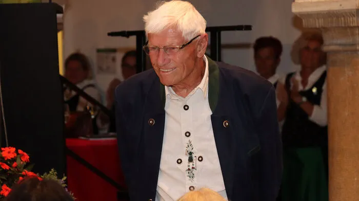 Gründungsmitglied Mag. Hermann Greschonig (ist im 90. Lebensjahr!)