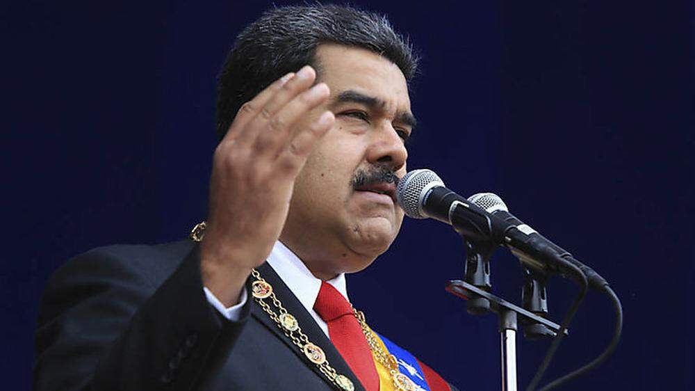 Venezuela Präsident Maduro regiert mit eiserner Hand