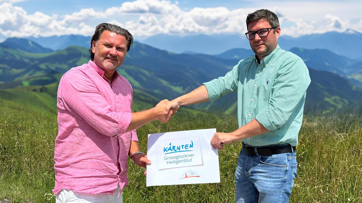 Thomas Seitlinger und Christian Prinz, Geschäftsführer der Großglockner Bergbahnen 