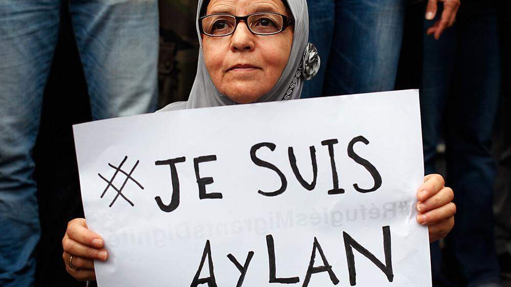 Während der IS Aylans Tod instrumentalisiert, zeigen sich andere solidarisch