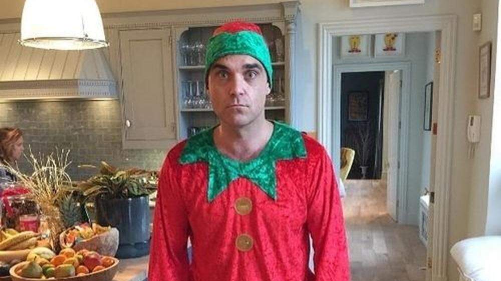 Robbie Williams: Geschockt, weil in einem Monat bereits Weihnachten ist