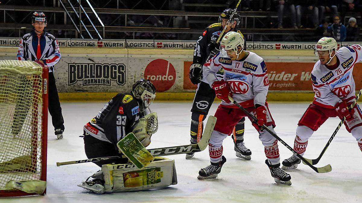 Manuel Ganahl will heute gegen Dornbirn drei Punkte