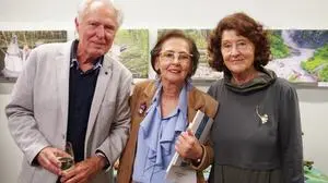 Von links: Peter Völker, Christine Pantak und Renate Mörth