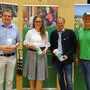 Der Vorstand mit der Geschäftsführerin: Herbert Berger (Vorsitzender-Stellvertreter), Stephanie Zündel (Geschäftsführerin), Vorsitzender Oliver Felber und rechts Erich Tösch (Kassier)