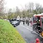 Der Unfall ereignete sich direkt neben dem Ortsfriedhof Rosegg. 