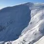 Das Schneebrett wurde von den Tourengehern selbst ausgelöst