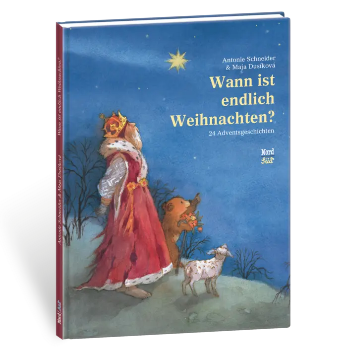 <strong>Wann ist endlich Weihnachten?</strong> Eine Sache mag so gut wie kein Kind: das Warten. Auch dem kleinen Bären geht es so. Es fällt ihm wirklich schwer, auf Weihnachten zu warten. Doch Mama-Bär hat eine Idee: Mit vielen kleinen Geschichten verkürzt sie die Zeit bis zum Weihnachtstag. Und diese Erzählungen führen ins weit entfernte Bethlehem –&nbsp;wo ein echtes Wunder wartet. Für Ungeduldige und gute Zuhörer ab vier Jahren. Antonie Schneider, NordSüd, 64 Seiten, 21,50 Euro. 
