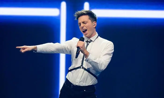 Diego Federico aus Südtirol trat mit „Stupid Love“ von Lady Gaga auf