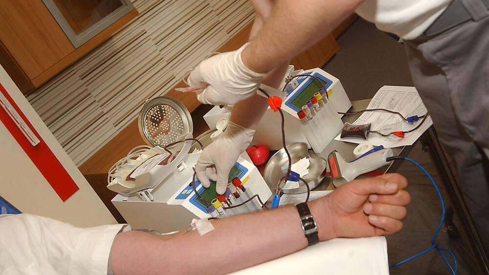 Lions Club Leoben und Verein Pro Leukämie riefen kurzfristig eine Blutspendeaktion im LKH Leoben ins Leben