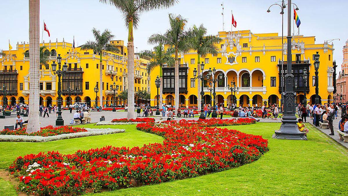 Der Plaza Mayor in Lima 