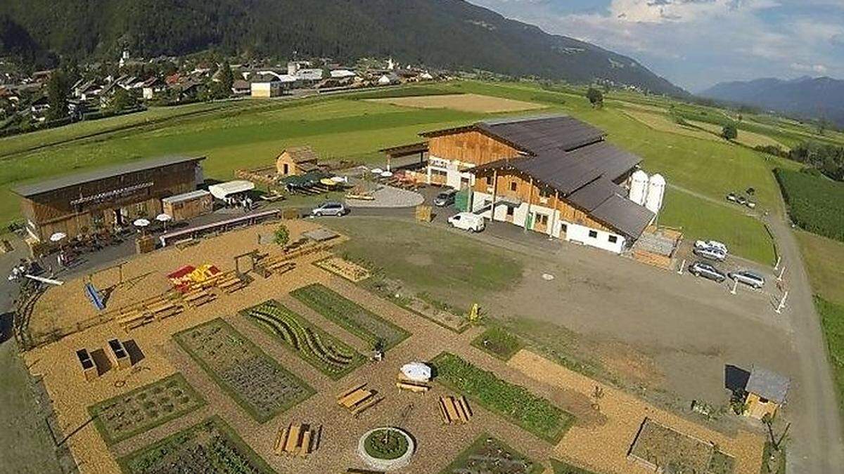 Der Schau-Bauernhof Gailtålbauer wurde 2015 südlich von Kirchbach eröffnet