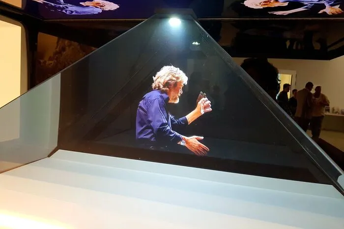Reinhold Messner ist ein eigener Bereich gewidmet
