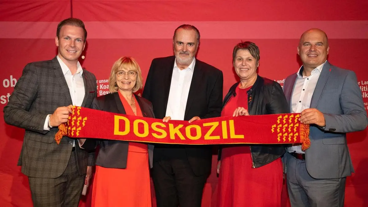 Das Jennersdorfer SPÖ-Team mit Hans Peter Doskozil