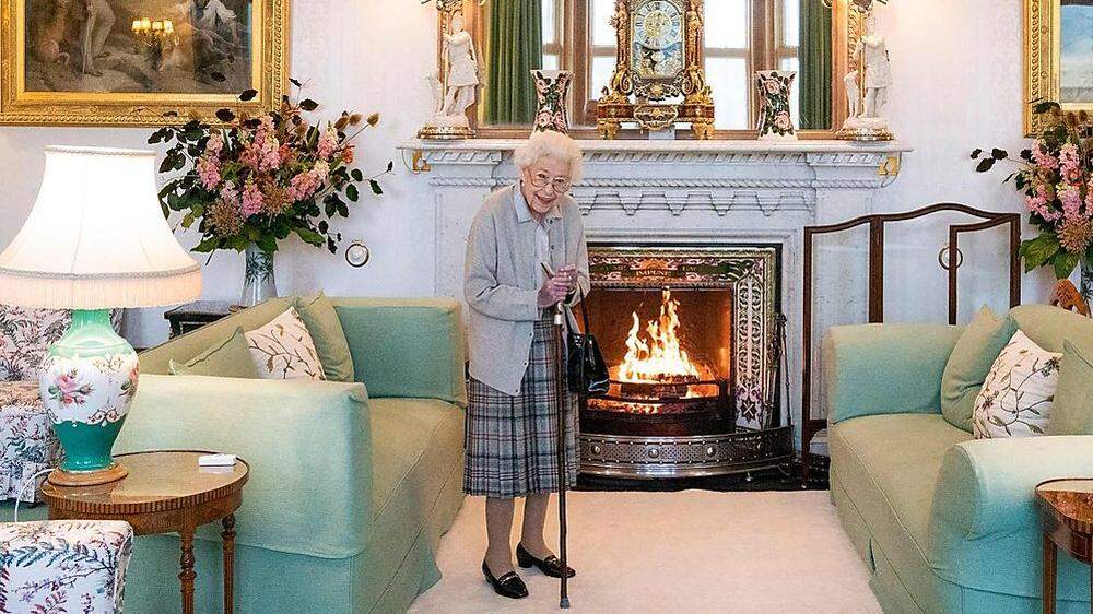 Zwei Tage vor ihrem Tod empfing die Queen Boris Johnson auf Schloss Balmoral