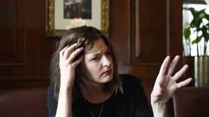 Die Schriftstellerin Laura Freudenthaler 