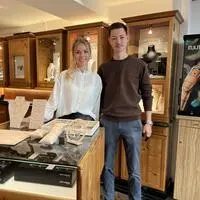 Die Geschwister Antonia und Franz Pleiner Junior