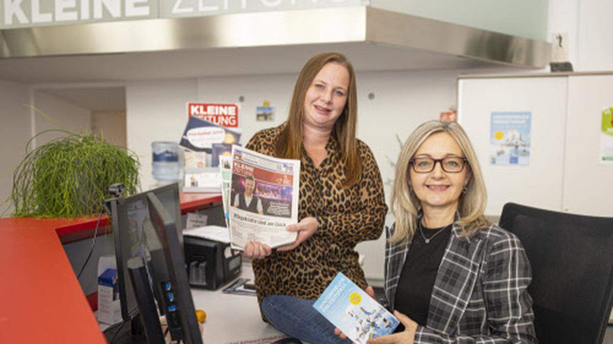 Für Sie da: Das Kleine Zeitung Team in St. Veit und Feldkirchen.