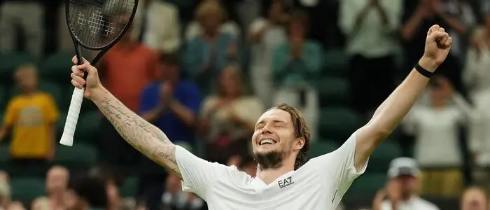 Der Kasache Alexander Bublik kämpfte sich ins Achtelfinale