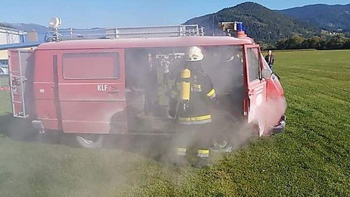 Seit 2012 wurde das Feuerwehrauto als Betriebsfahrzeug genutzt 