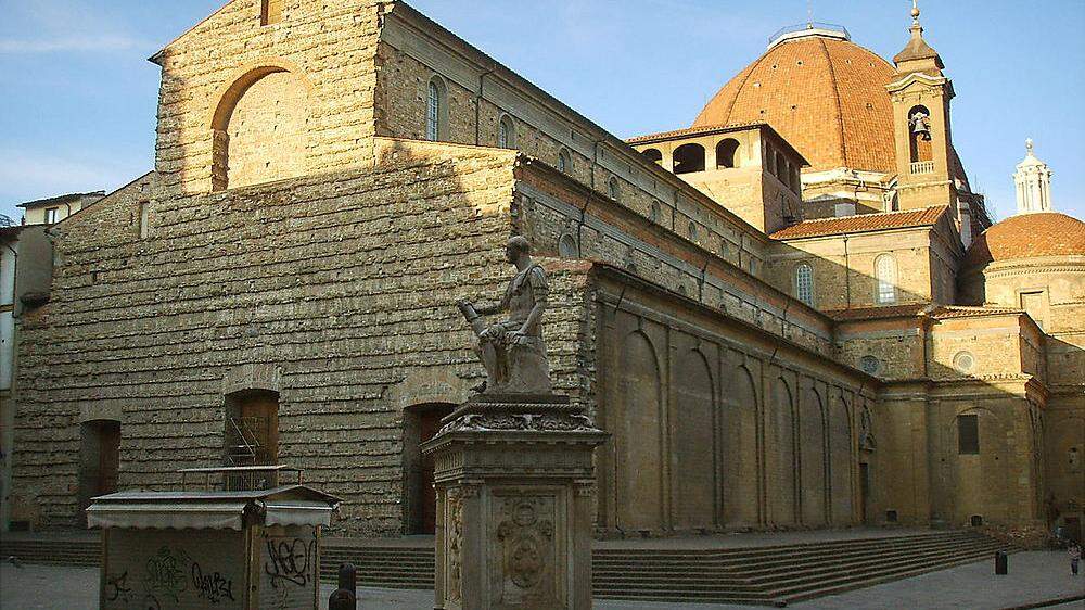 In einer Kammer unter der Basilica di San Lorenzo soll sich Michelangelo versteckt haben