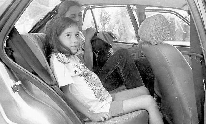 Das krebskranke Kind Olivia Pilhar auf einer Archivaufnahme vom 20.07 1995 in Malaga/Spanien