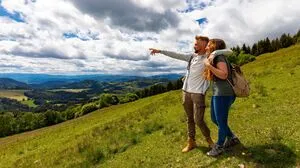 Die Erlebnisregion Graz bietet herrliche Wandermöglichkeiten wie z.B. hier in Semriach 
