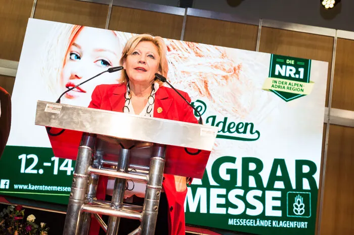 Messepräsidentin und Klagenfurts Bürgermeisterin Maria-Luise Mathiaschitz (SP) begrüßte die Gäste