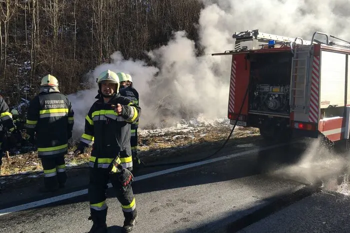 Die FF Strassburg, St. Georgen und Althofen standen im Einsatz.