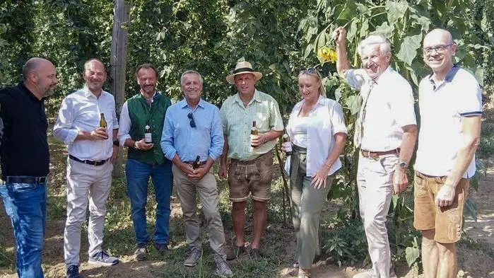 Teilnehmer der heurigen Hopfenlehrfahrt