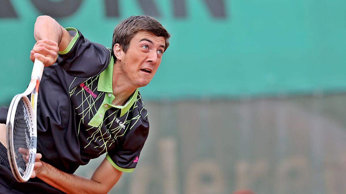 Sebastian Ofner schaffte es erstmals in den Hauptbewerb eines Grand-Slam-Turniers - und das in Wimbledon 