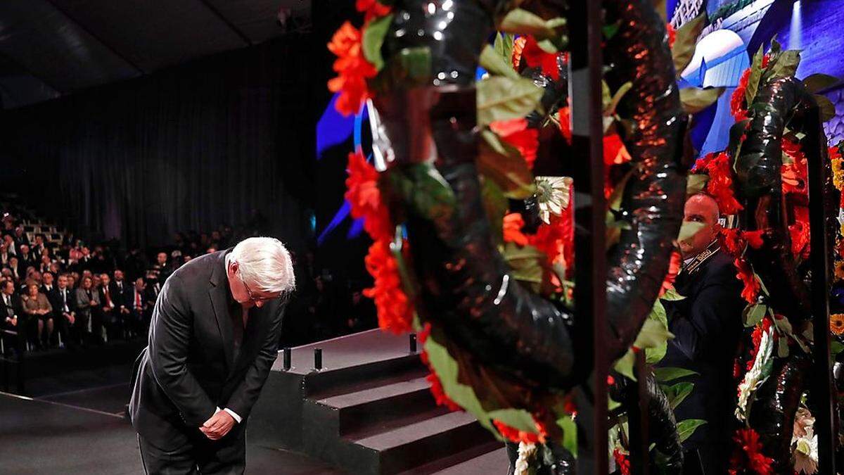 Deutschlands Präsident Steinmeier verneigte sich in Yad Vashem vor den Millionen Opfern des Holocaust 