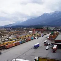 Nothegger versuchte sich auch im Logistik Center Austria Süd in Fürnitz