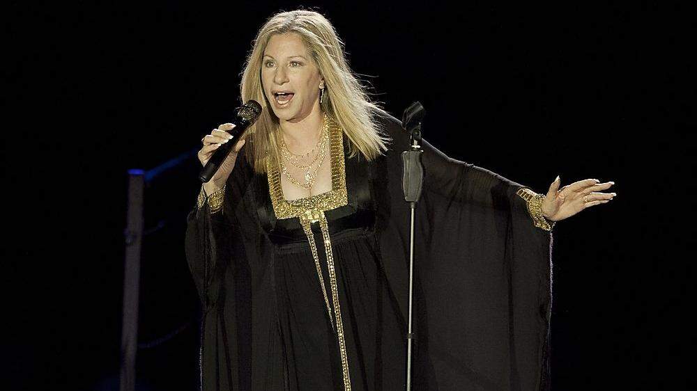 Barbra Streisand auf einem Bild aus dem Jahr 2013