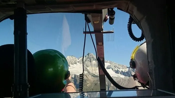 Gegen 11.30 Uhr hob der Rettungshubschrauber ab.