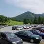 Volle Parkplätze sind am Grünen See keine Seltenheit