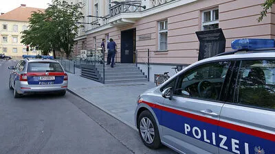 Polizeischutz für das Landesgericht