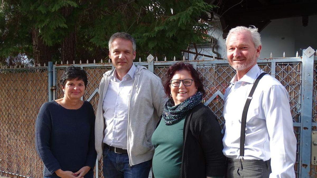 Ingeborg Trost, Harald Höller, Karin Prettenthaler und Walter Thiem 