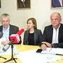 Die ersten drei in der ÖVP: Handlos, Thaler und Fuchs (v. l.)