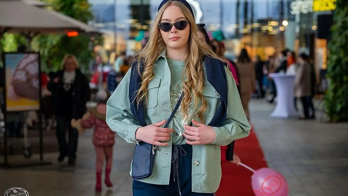 Marissa Tschinder modelte in Villach