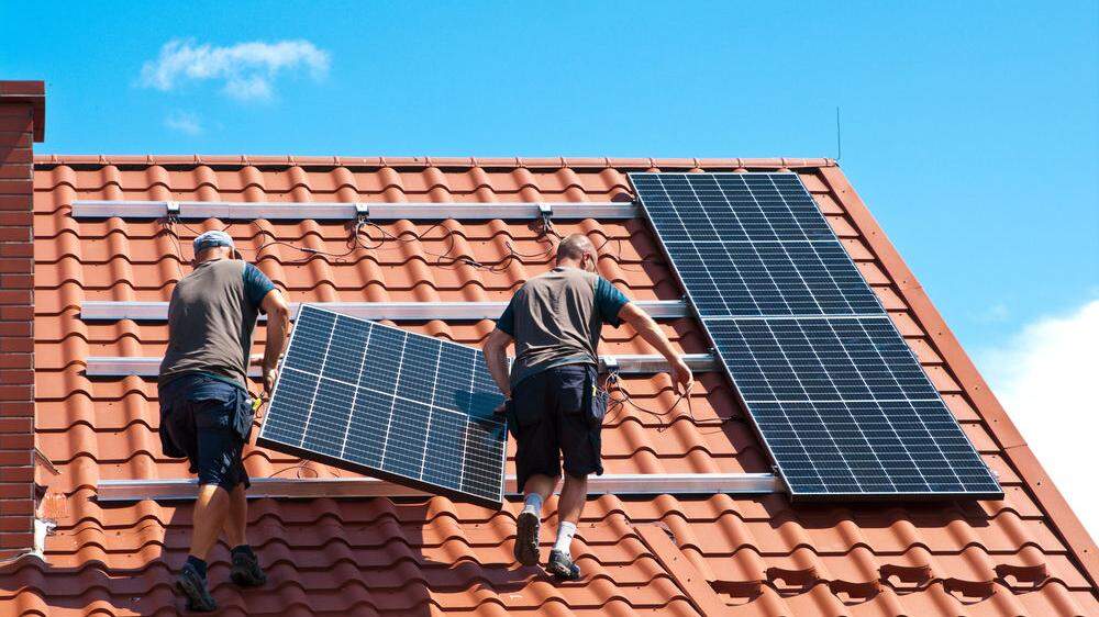 Allein für den Ausbau von Photovoltaikanlagen stehen heuer 118 Millionen Euro an Fördergeldern aus dem Klimafonds zur Verfügung