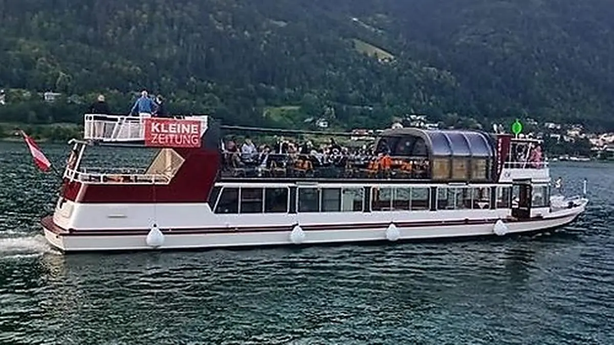 Die MS Gerlitze legte ab