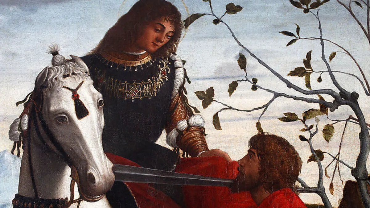 Der Heilige Martin von Vittore Carpaccio 