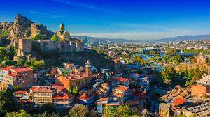 Die Altstadt von Tiflis