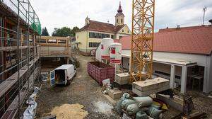 Die Bauarbeiten am sogenannten Gaulhofer-Areal im Zentrum von Ilz sollen heuer abgesch