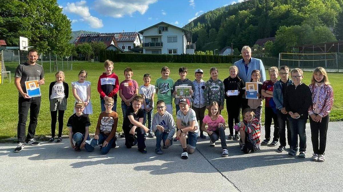 Auch die Volksschule Kainach war dabei