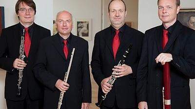 Ensemble diX mit Andreas Knoop, Albrecht Pinquart, Hendrik Schnöke und Roland Schulenberg