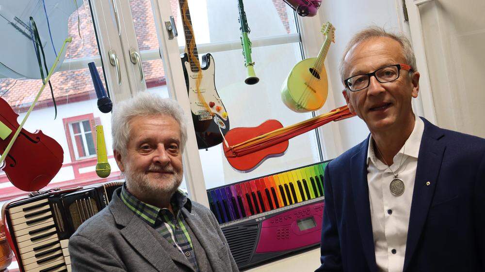 Gottfried Unger übergibt die Leitung der Musikschule St. Ruprecht/Raab an Norbert Lipp