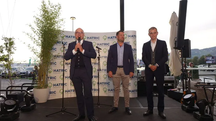Mit einem feierlichen Festakt wurde der neue Teile des Hartberger Einkaufszentrums Hatric eröffnet.