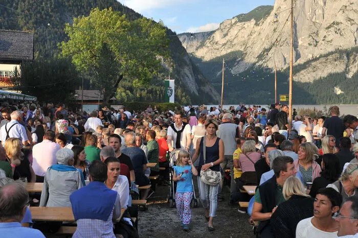 Tausende strömten nach Altaussee