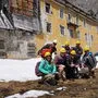 Das Grazer Team besuchte das Haus in Tirol mit den Mitgliedern der Initiative "Rettet das Herrenhaus" im Mai